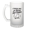Verre à Bière J’peux pas je préfère les Otaries