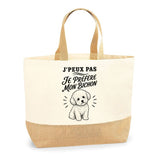 Sac J’peux pas je préfère mon Bichon