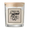 Bougie Parfumée Vanille J’peux pas j’ai MMA