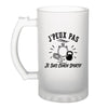 Verre à Bière J’peux pas je suis Coach sportif