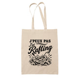 Tote Bag Beige J’peux pas j’ai Rafting