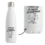Gourde Isotherme J’peux pas je préfère les Kangourous