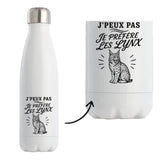 Gourde Isotherme J’peux pas je préfère les Lynx