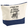 Pochette Grand Format J’peux pas je préfère les Léopards