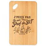 Planche à Découper J’peux pas je suis Prof de SVT