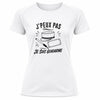 T-shirt de Sport Femme J’peux pas je suis Gendarme
