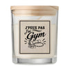 Bougie Parfumée Vanille J’peux pas j’ai Gym
