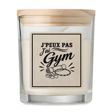 Bougie Parfumée Vanille J’peux pas j’ai Gym