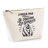 Trousse Beige J’peux pas je préfère les Gorilles