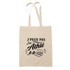 Tote Bag Beige J’peux pas j’ai Athlé