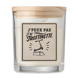 Bougie Parfumée Vanille J’peux pas j’ai Trottinette