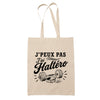 Tote Bag Beige J’peux pas j’ai Haltéro