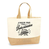 Sac J’peux pas j’ai Train miniature – modélisme ferroviaire (train)