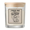 Bougie Parfumée Vanille J’peux pas je préfère mon Spitz