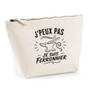 Trousse Beige J’peux pas je suis Ferronnier