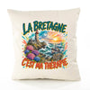 Housse de Coussin La bretagne c'est ma thérapie