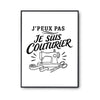 Poster J’peux pas je suis Couturier
