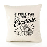 Housse de Coussin J’peux pas j’ai Escalade