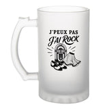 Verre à Bière J’peux pas j’ai Rock