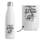 Gourde Isotherme J’peux pas je préfère les Tigres