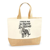 Sac J’peux pas je préfère les Jaguars