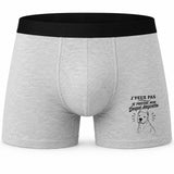 Boxer Homme J’peux pas je préfère mon Dogue Argentin – Impression devant