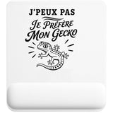 Tapis de Souris J’peux pas je préfère mon Gecko