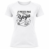 T-shirt de Sport Femme J’peux pas j’ai Yoga