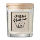 Bougie Parfumée Vanille J’peux pas j’ai Planche à voile