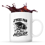 Mug J’peux pas je suis Hôtelier