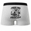Boxer Homme J’peux pas je suis Chauffeur livreur – Impression au dos