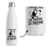 Gourde Isotherme J’peux pas je préfère les Toucans