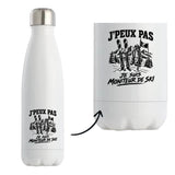 Gourde Isotherme J’peux pas je suis Moniteur de ski