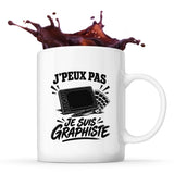 Mug J’peux pas je suis Graphiste