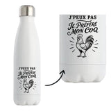 Gourde Isotherme J’peux pas je préfère mon Coq