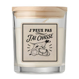 Bougie Parfumée Vanille J’peux pas j’ai Chasse