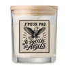 Bougie Parfumée Vanille J’peux pas je préfère les Aigles