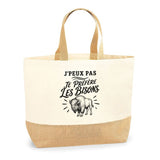 Sac J’peux pas je préfère les Bisons