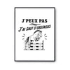 Poster J’peux pas j’ai Saut d’obstacles