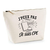 Trousse Beige J’peux pas je suis CPE