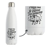 Gourde Isotherme J’peux pas je préfère les Sangliers