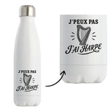 Gourde Isotherme J’peux pas j’ai Harpe
