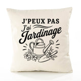 Housse de Coussin J’peux pas j’ai Jardinage