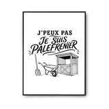 Poster J’peux pas je suis Palefrenier