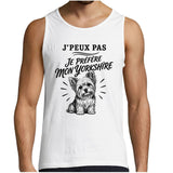 Débardeur Homme J’peux pas je préfère mon Yorkshire