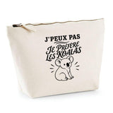 Trousse Beige J’peux pas je préfère les Koalas