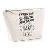 Trousse Beige J’peux pas je préfère mon Bichon