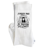 Chaussettes Homme Femme J’peux pas je préfère les Chats