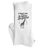 Chaussettes Homme Femme J’peux pas je préfère les Girafes