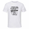 T-shirt de Sport Homme J’peux pas je préfère m’occuper de mon Bonsaï